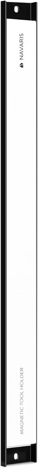 Navaris 1x Werkzeug Magnetleiste 60cm lang - Werkzeughalter Magnetband Wand Leiste Magnethalter - We