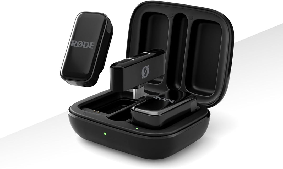 Rode Wireless Micro Drahtloses Mikrofon-System USB-C für Smartphones mit keepdrum Mikrofasertuch