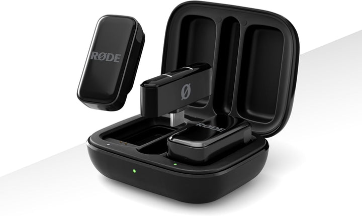 Rode Wireless Micro Drahtloses Mikrofon-System USB-C für Smartphones mit keepdrum Mikrofasertuch
