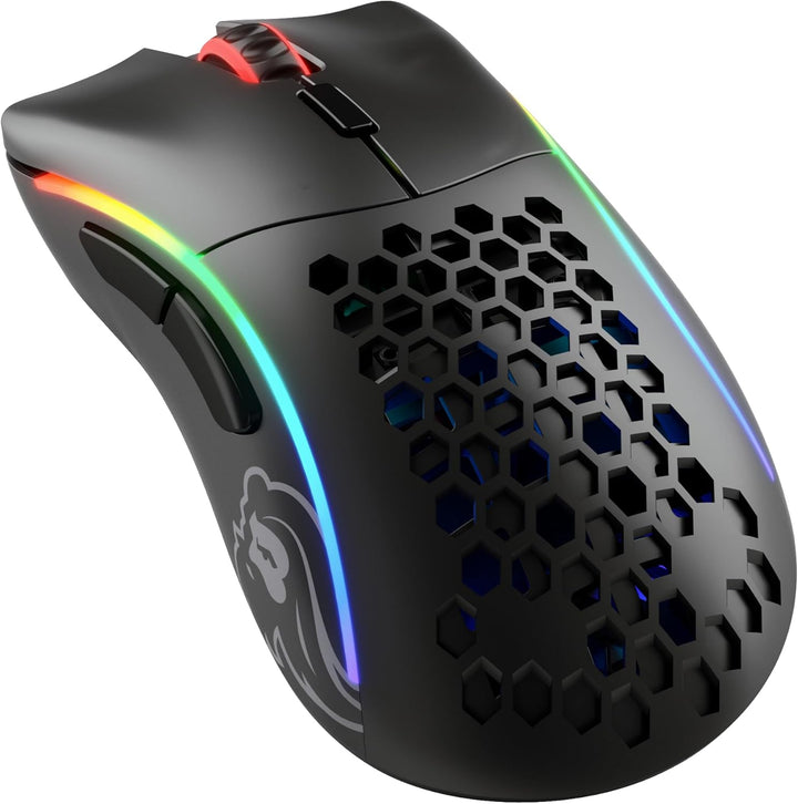 Glorious Gaming Model D- (Piccolo) Wireless Mouse da Gaming Senza fili - Superleggero 67 g, Design a