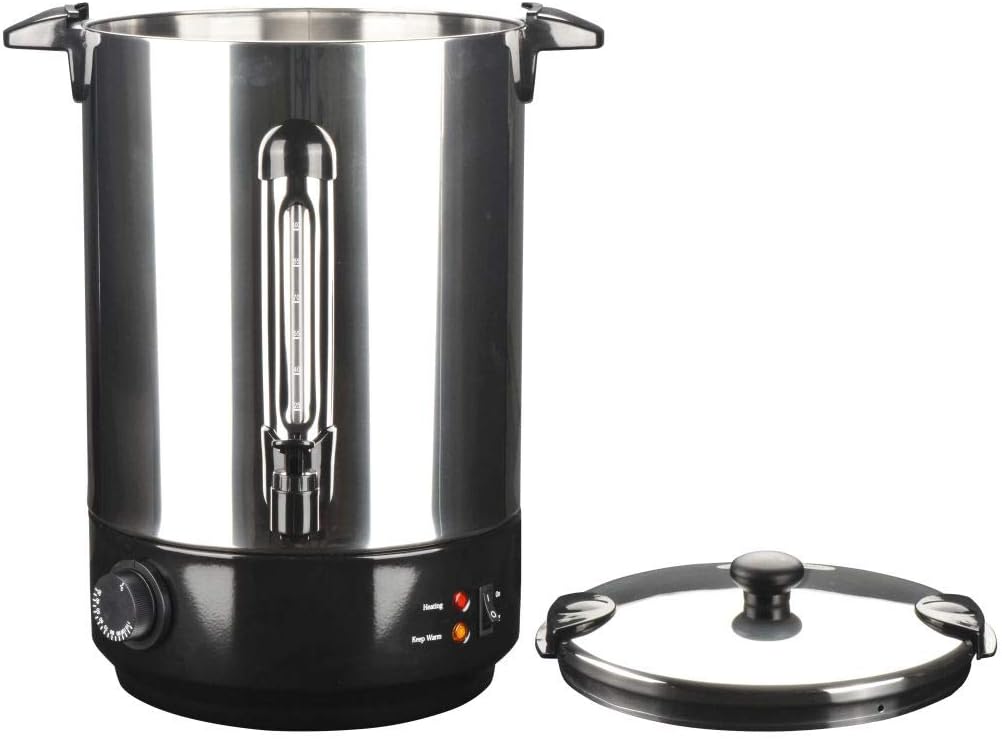 vidaXL Glühweinkocher 15L 2500W Einkochautomat Glühweinautomat Wasserkocher 15 l, 15 l