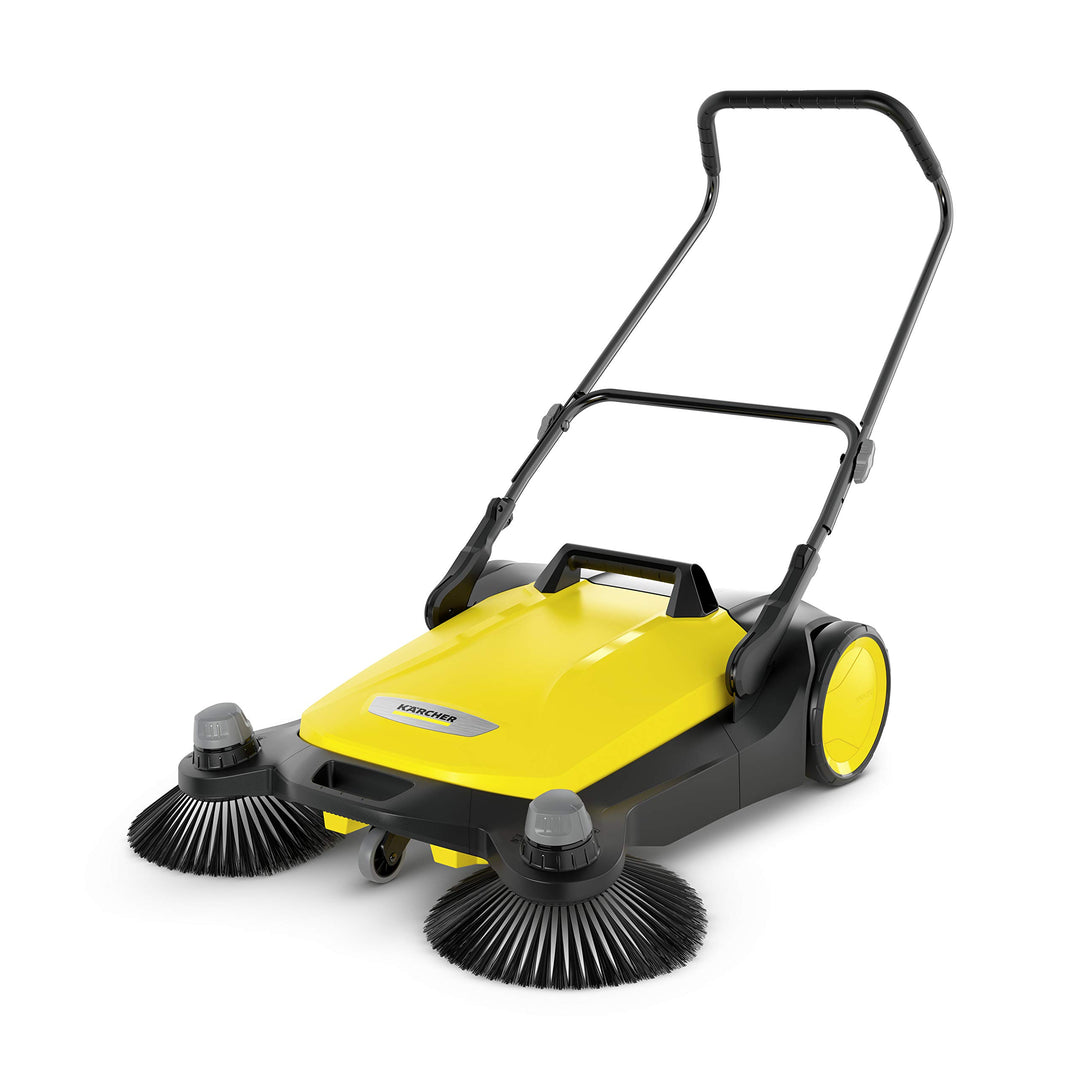 Kärcher Kehrmaschine S 6 Twin (Max. Flächenleistung: 2500 m²/h, 2 Seitenbesen, Kehrbehälter: 38 l, A