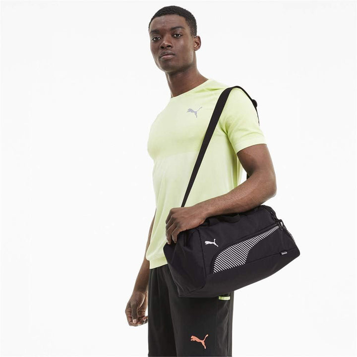 PUMA Unisex-Erwachsene Fundamentals Sporttasche Puma Black 40 x 21 x 22 cm Single, Puma Black 40 x 2