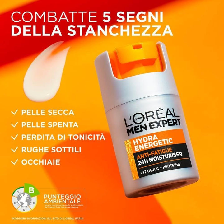 L'Oréal Men Expert L'Oreal Men Expert Hydra Energy 24H Anti Müdigkeit, Feuchtigkeitspflege für den M