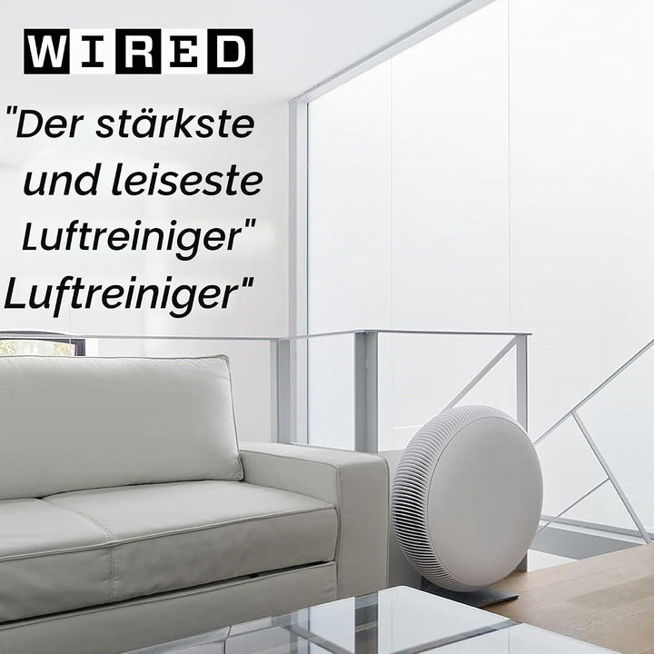 IQAir Luftreiniger für grosse Räume [Haus, Küche, Wohnzimmer, Schlafzimmer, Büro] Atem X HyperHEPA-F