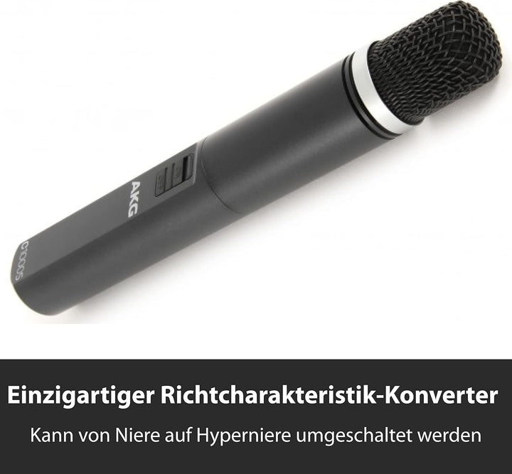 AKG C1000S MK IV Kleinmembran-Kondensatormikrofon, Vielseitig einsetzbar, umschaltbare Nieren- und H