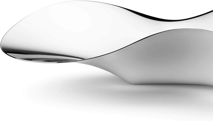 Georg Jensen GJ 107519 Genuss-Erdbeer-Tablett, Edelstahl, stainless steel, 9,9 x 27,5 x 43,2 cm 9.9