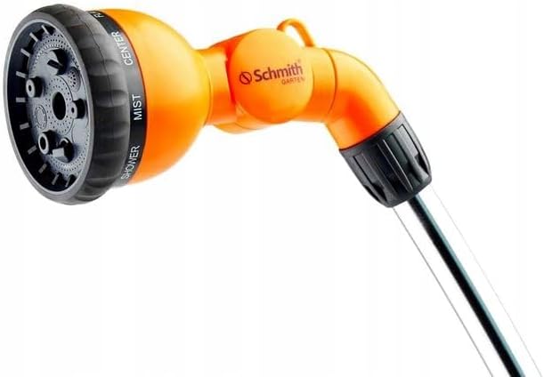SCHMITH - Giessstab profi für Gartenschlauch Gartenbrause 9 Modi-Sprühlanze mit - Drucksprüher Perfe
