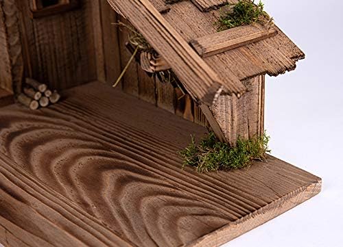 Holz und Gartentrends Weihnachtskrippe Krippe Krippenstall Weihnachten Weihnachtskrippen Tischkrippe