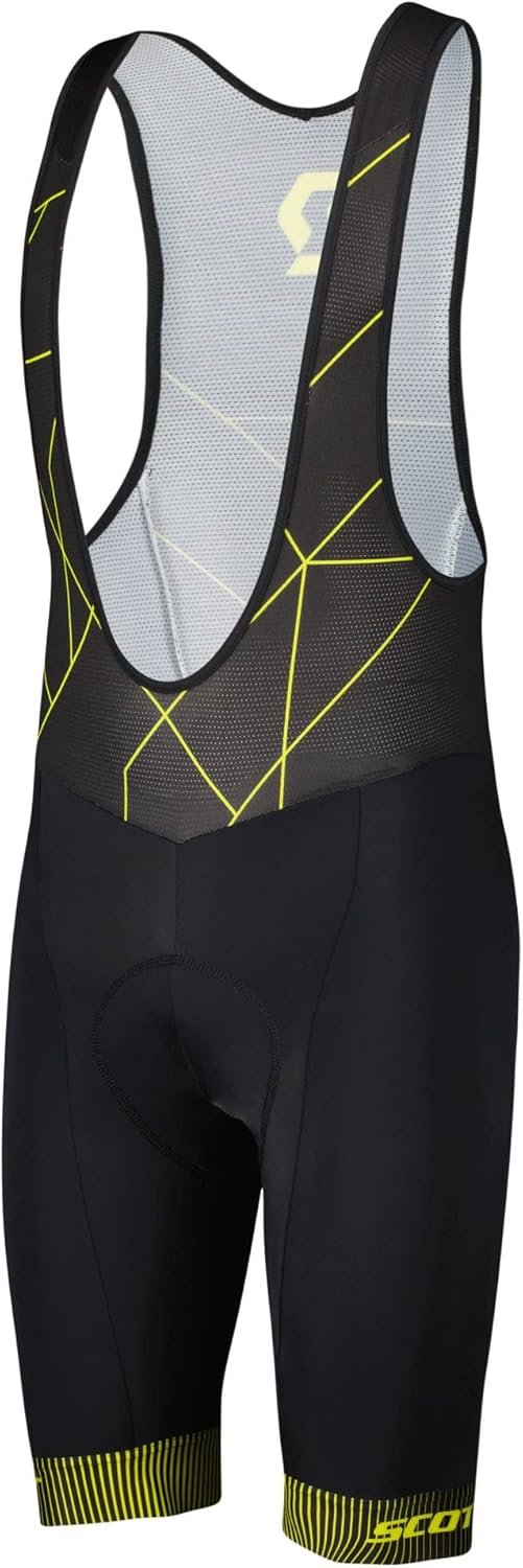 Scott RC Team ++ Fahrrad Trägerhose kurz schwarz/gelb 2024, S