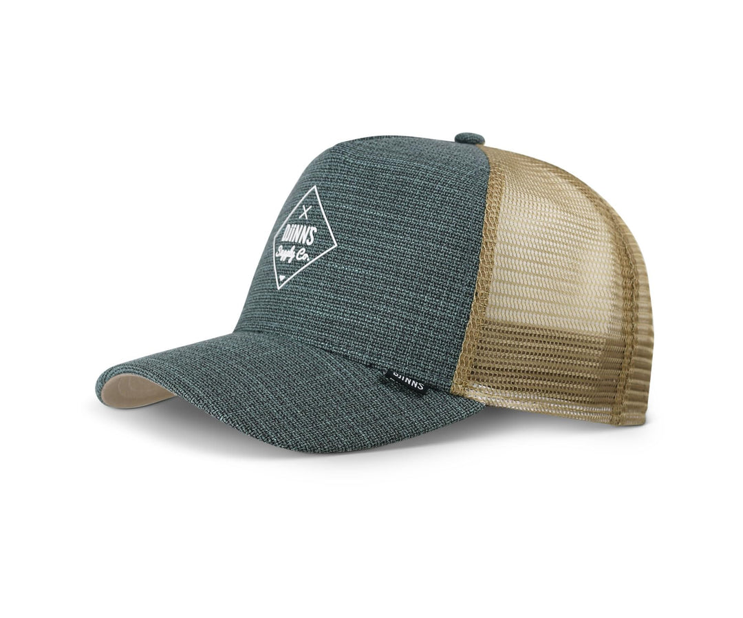 Djinns Cottoncheck HFT Cap Basecap Trucker verstellbar Mesh gebogener Schirm Kappe Einheitsgrösse HF