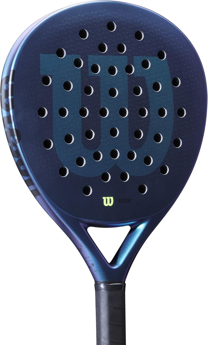 Wilson Padel-Schläger Accent, Carbon-Glasfaser/Eva, 361 g