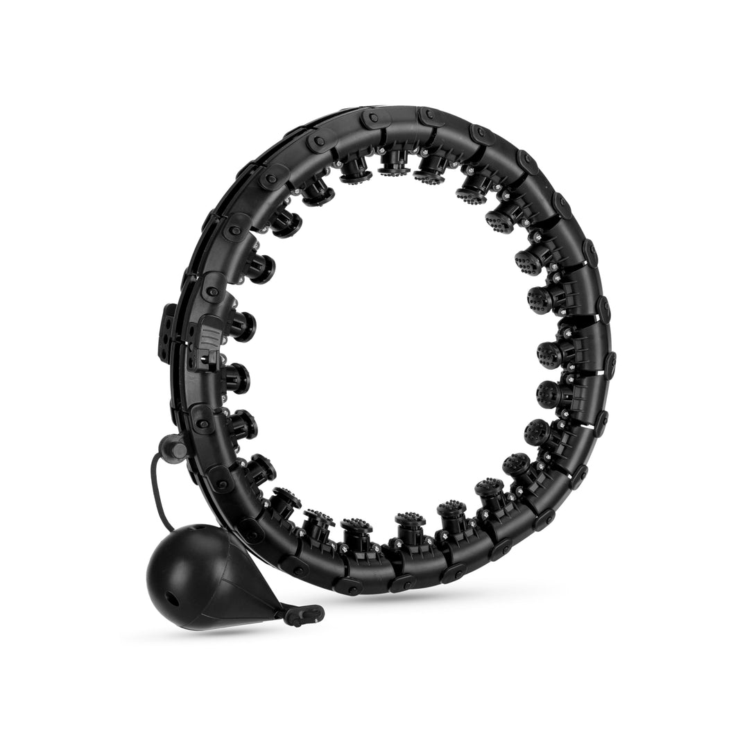 Queenfit Smart Hula Hoop Reifen Erwachsene, Hula Hoop mit Gewicht, Hulahuppreif zum Abnehmen, Smart