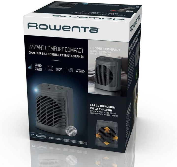 Rowenta SO2321F2 Calefactor Termoventilador 2000W Negro