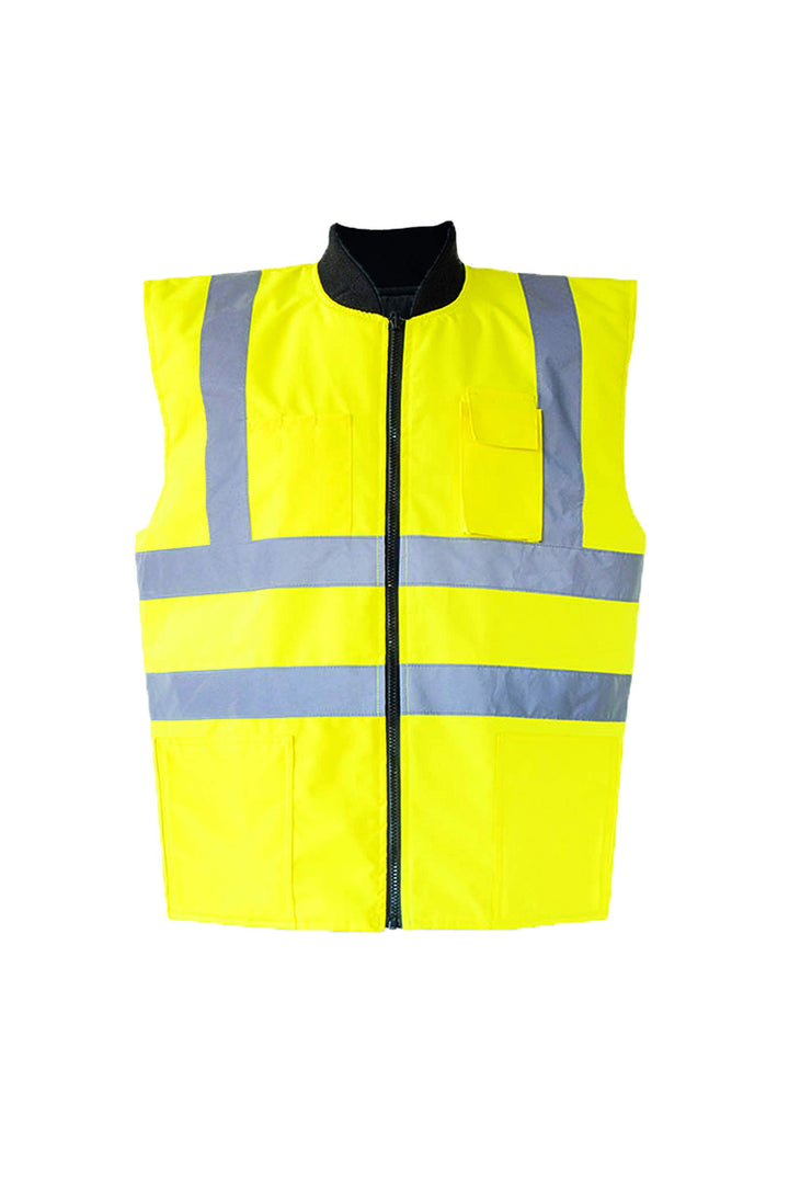 Korntex Bodywarmer, Gelb Hi-Vis, XXL