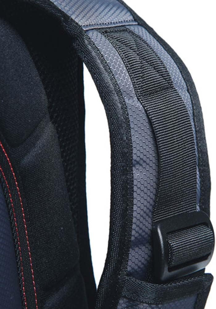 Dainese Alligator Backpack, Motorrad Rucksack Adventure mit integrierter 2-Liter-Trinkblase, Schwarz