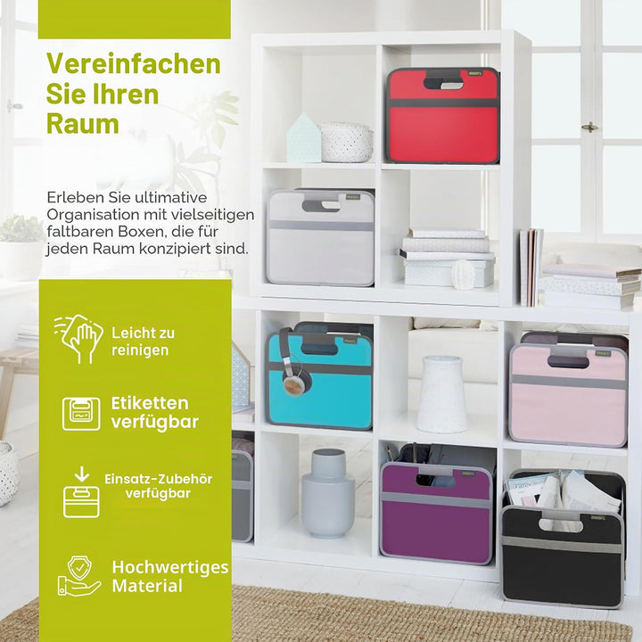 meori Aufbewahrungsbox faltbar Traglast 30 kg - 32cm 26,5cm 27.5cm Grösse S - Marine Blue Marine Fal