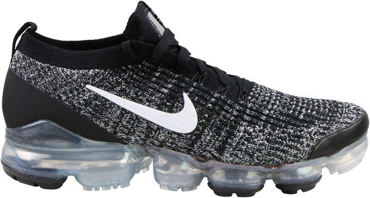 Nike Air Vapormax Flyknit 3 Herren Leichtathletik-Schuh 40 EU Mehrfarbig Black White Metallic Silver