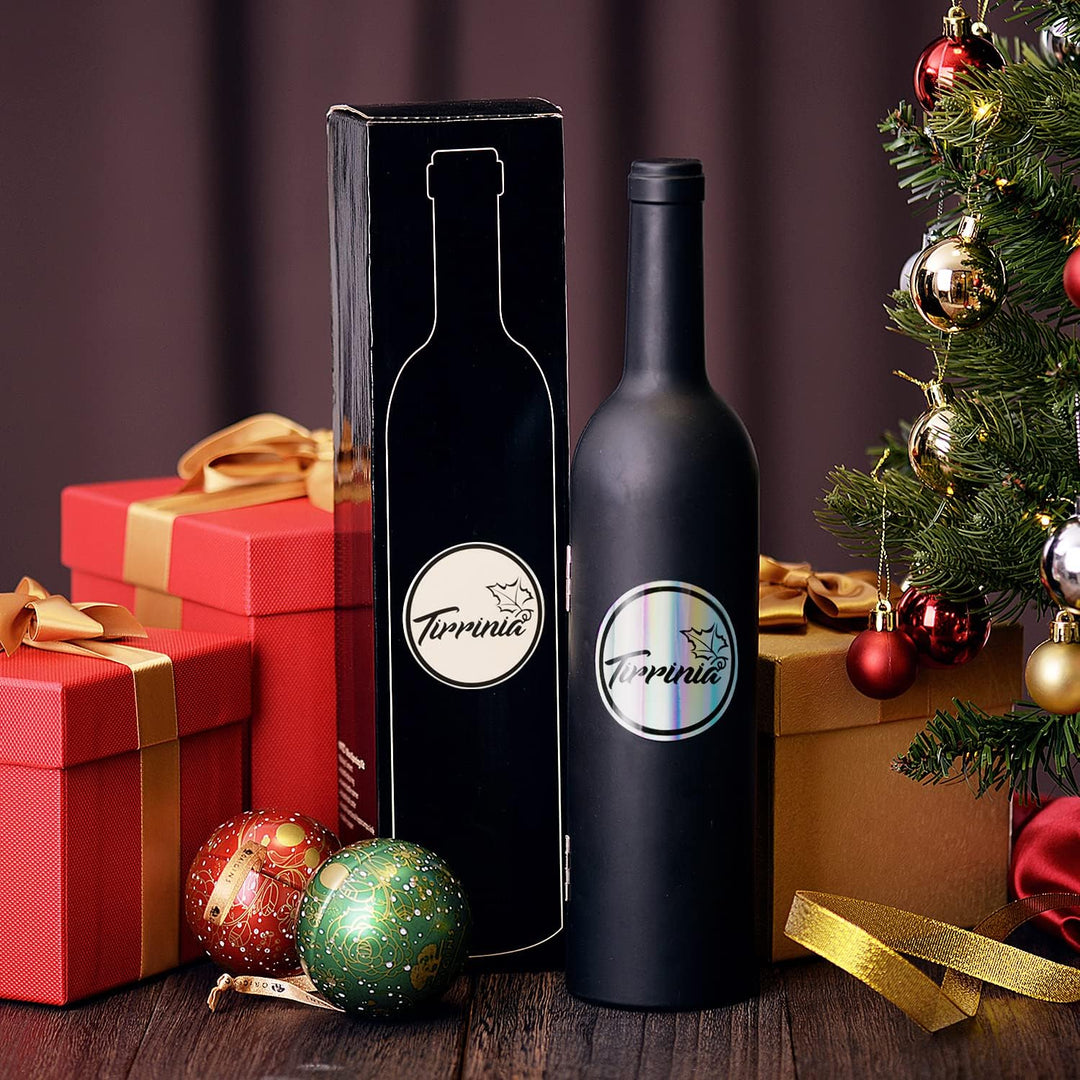 Kato Wein Accessories Geschenkset -Weinflaschen-Korkenzieheröffner-Kit, Tropfring, Folienschneider,