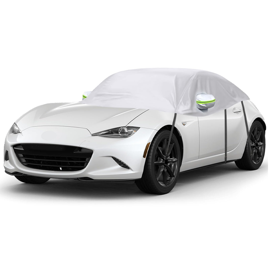 Autoabdeckung Wasserdicht Ersatz für Mazda MX-5 Miata MK4 ND 2015-2024, Sonnenfest Hälfte Autoabdeck