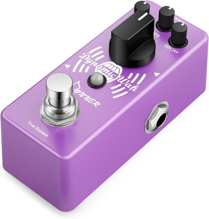 Donner Mini Auto Wah Pedal Dynamic Wah Gitarre Effektpedal, Auto Wah