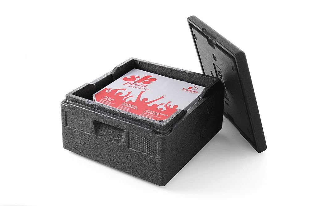 HENDI Thermobox, mit seitlich versenkten Griffen, Hält Temperaturen von -20°C bis +110°C stand, Inne