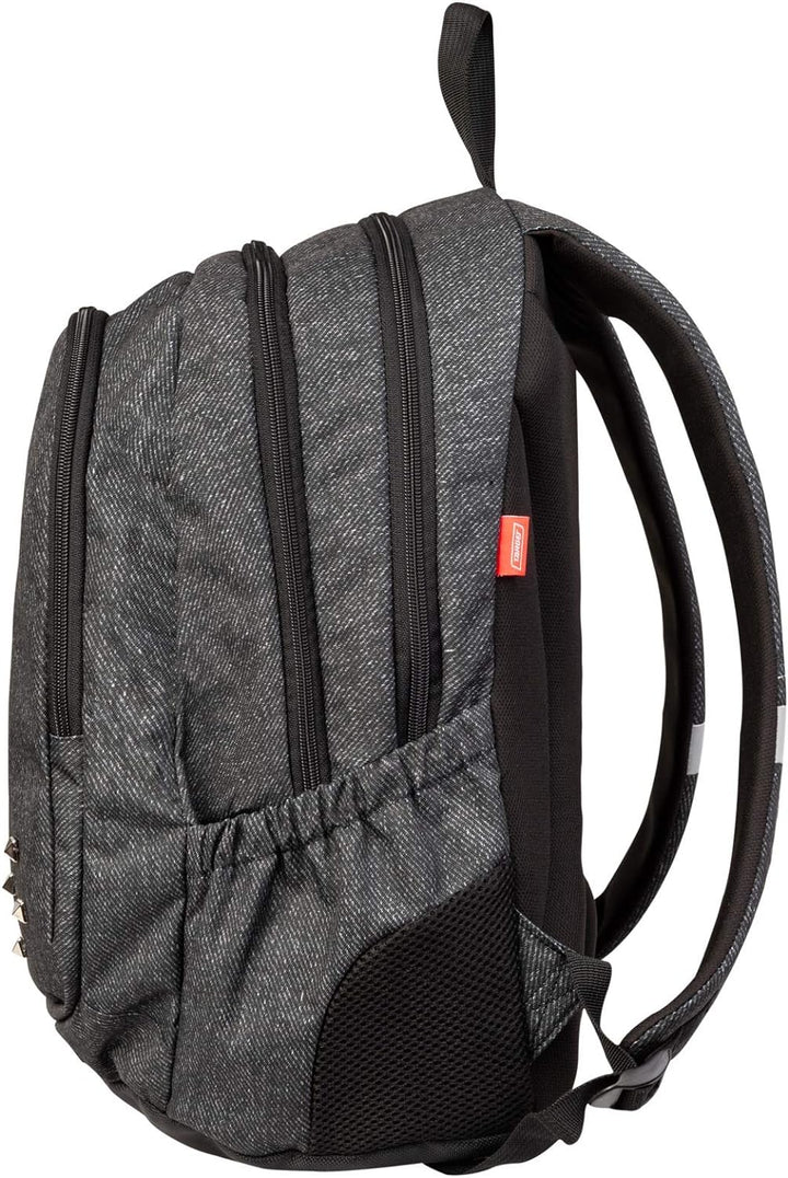 Target BACKPACK 3 ZIP DUEL CHARCOAL DENIM 26936