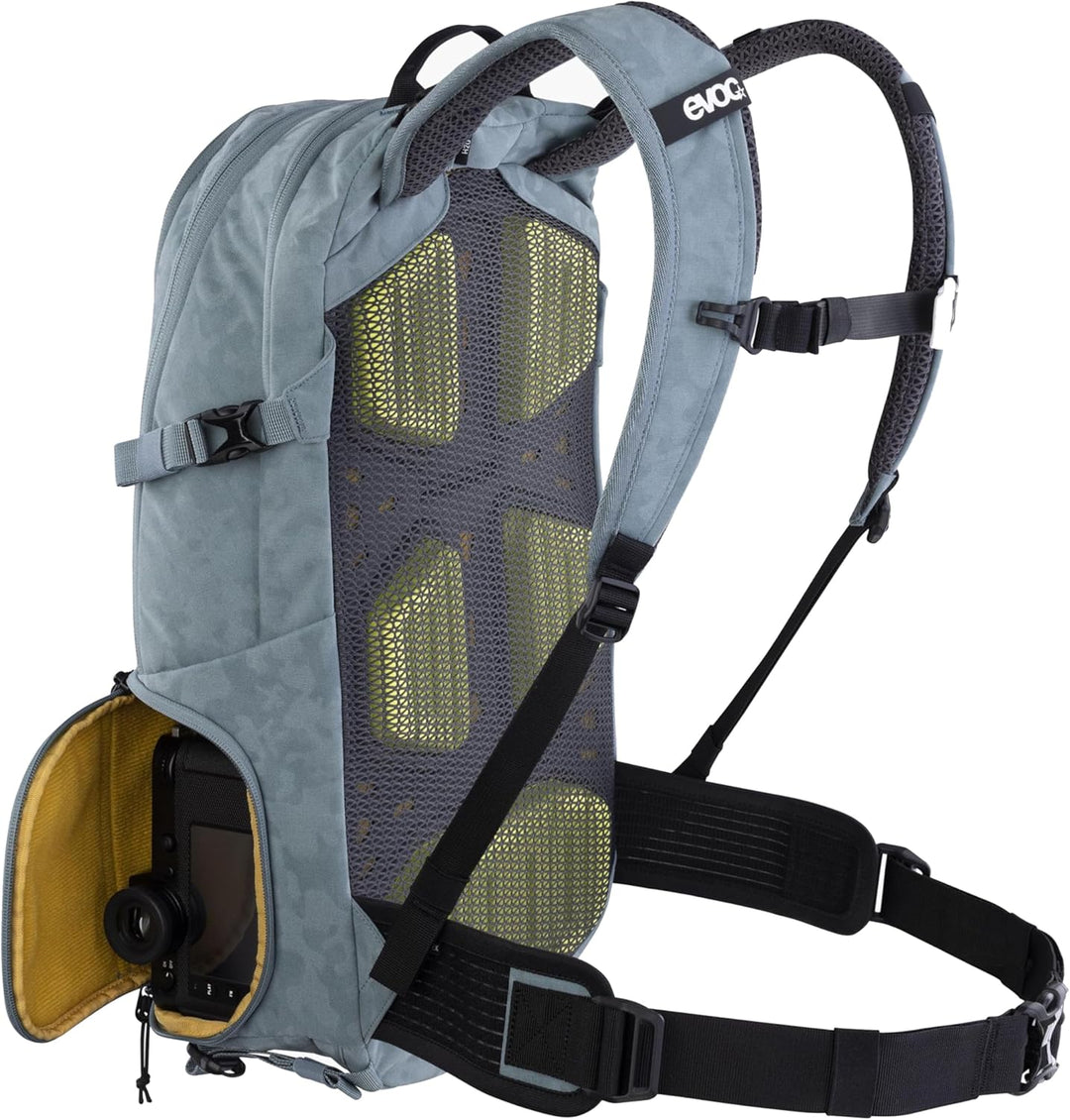 EVOC STAGE CAPTURE 16 Backpack, Wanderrucksack mit Fototasche (aufklappbares Kamerafach, Luftzirkula