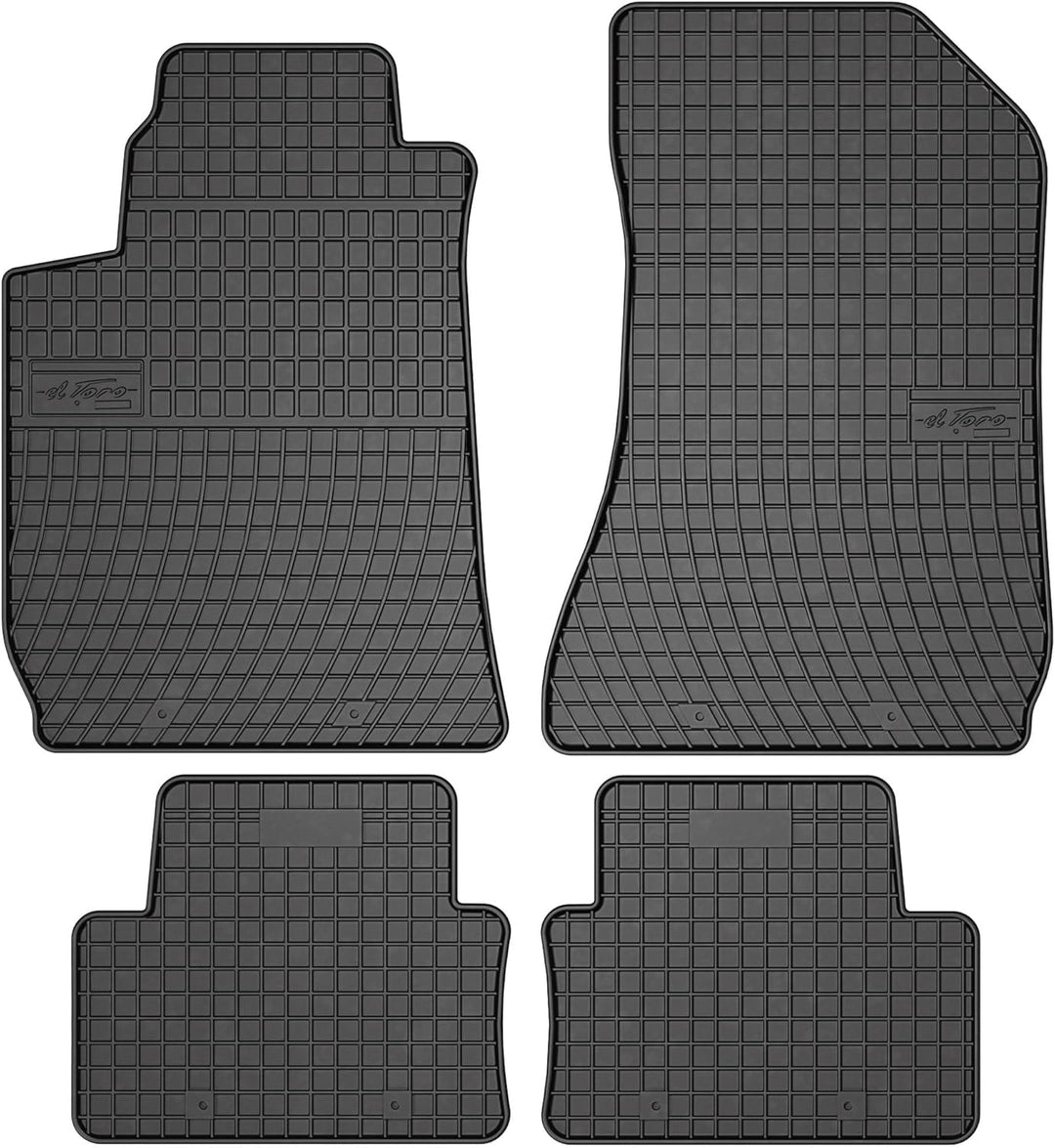 SMK Gummimatten Auto fussmatten Satz für Alfa Romeo 159 2005-2011 Erleben Sie einen neuen Standard d