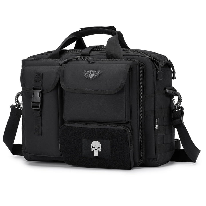BAGZY Arbeitstasche Herren Multifunktional Taktische Tasche Range Bag Laptoptasche 14/15,6/17 Zoll A