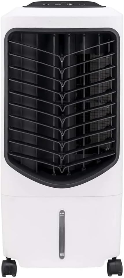 JUNG ALPINA Klimaanlage Mobil ohne Abluftschlauch, 60 dBA, 2in1 - Luftkühler, Luftbefeuchter, Mobile
