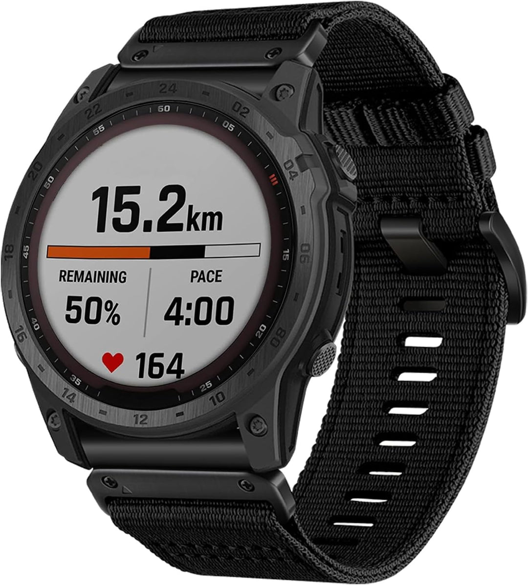 YOOSIDE Verbessert QuickFit 26mm Nylon Armband für Garmin Fenix 8 51mm / epix Pro 51mm/ Enduro/Fenix