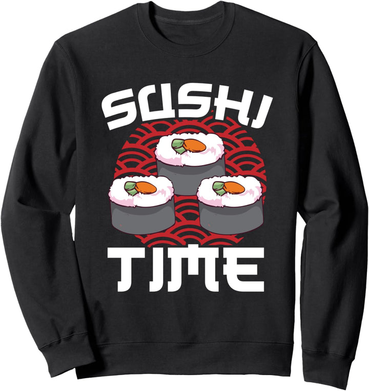 Sushi Mahlzeit kochen essen design Sweatshirt
