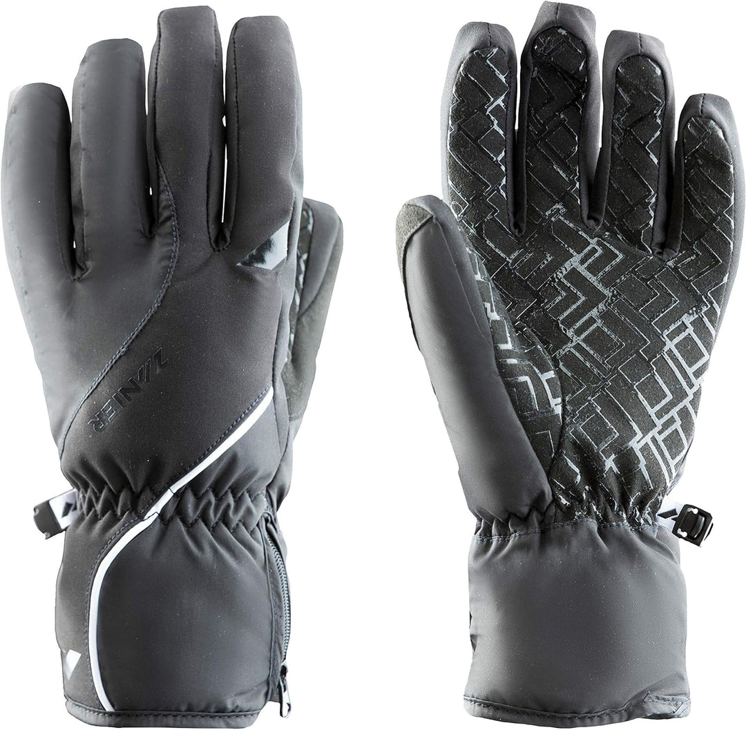Zanier-Damen-Handschuhe-SEEFELD.STX 7 Schwarz, 7 Schwarz