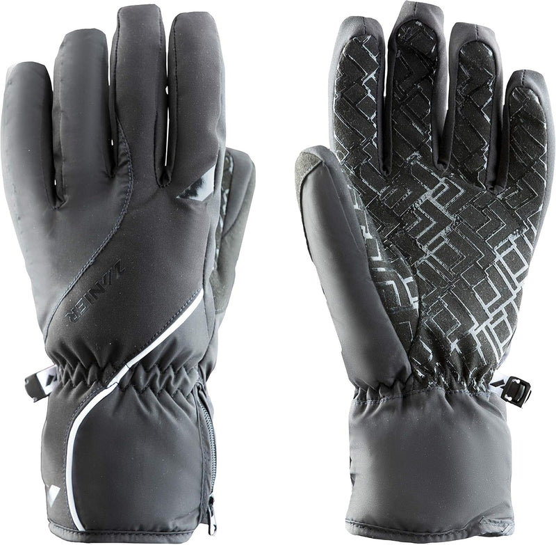 Zanier-Damen-Handschuhe-SEEFELD.STX 8 Schwarz, 8 Schwarz