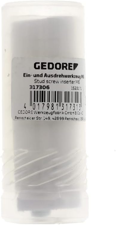 GEDORE Ein- und Ausdrehwerkzeug für Stehbolzen, Express- und Stockschrauben, M6, selbstklemmend, Inn