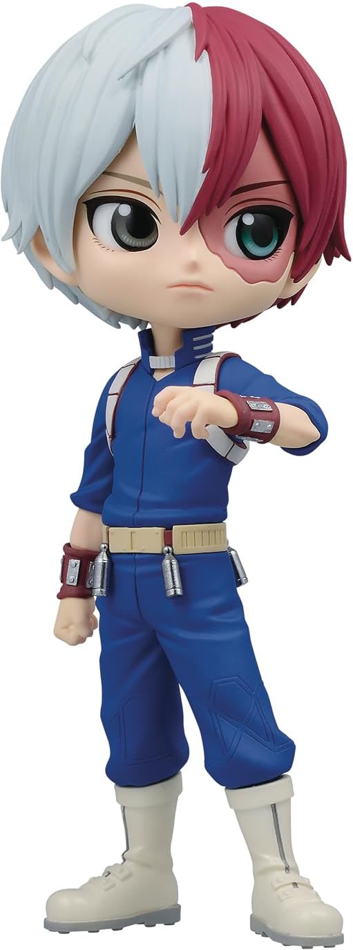Banpresto Hero Academia Shoto Todoroki Figur Q Posket 14 cm