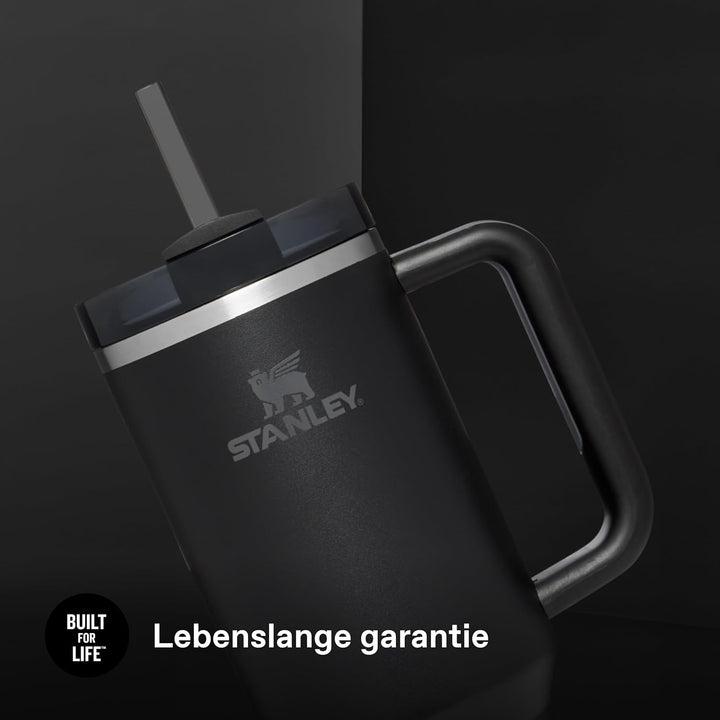 STANLEY Quencher H2.0 Flowstate Trinkflasche Mit Strohhalm 1.2L - Thermobecher Kühlt 11 Stunden - 48