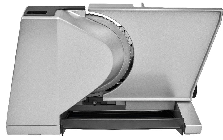 ritter Allesschneider contura 3 schwarz, elektrischer Allesschneider mit ECO-Motor, made in