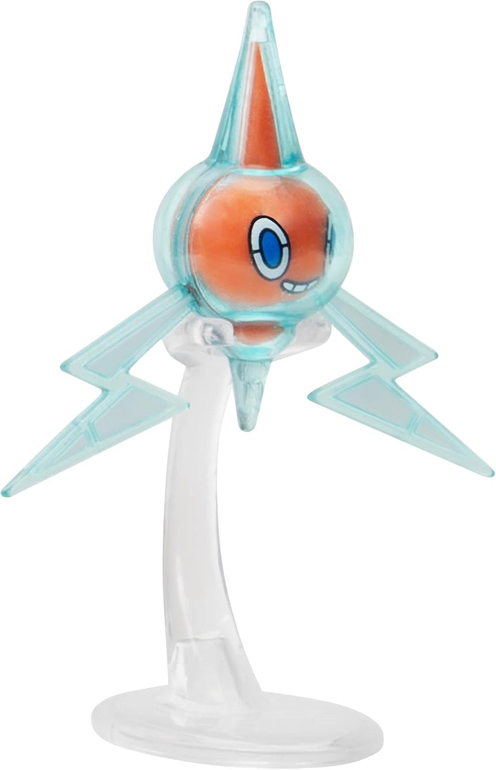 Jazwares PKW - Battle Figure Multipack (8PK: Tepig, Oshawott, Snivy mit Ständer, Rotom mit Ständer,