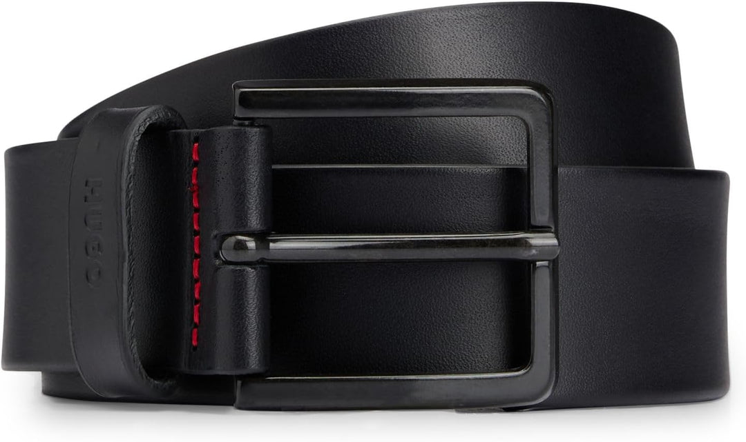 HUGO Herren gionio_sz40 G rtel, Schwarz001, 80 EU