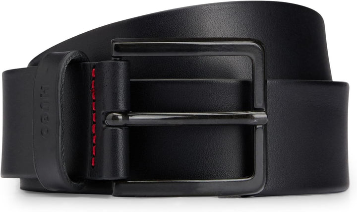 HUGO Herren gionio_sz40 G rtel, Schwarz001, 80 EU