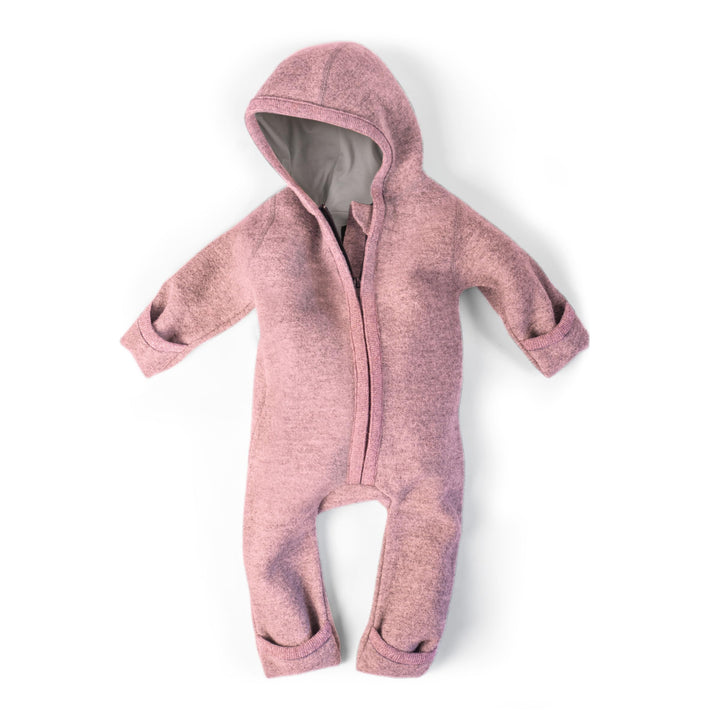 Ehrenkind® WALKOVERALL | Baby Wollwalk-Overalls aus Natur Schurwolle mit Reissverschluss | Walk Woll