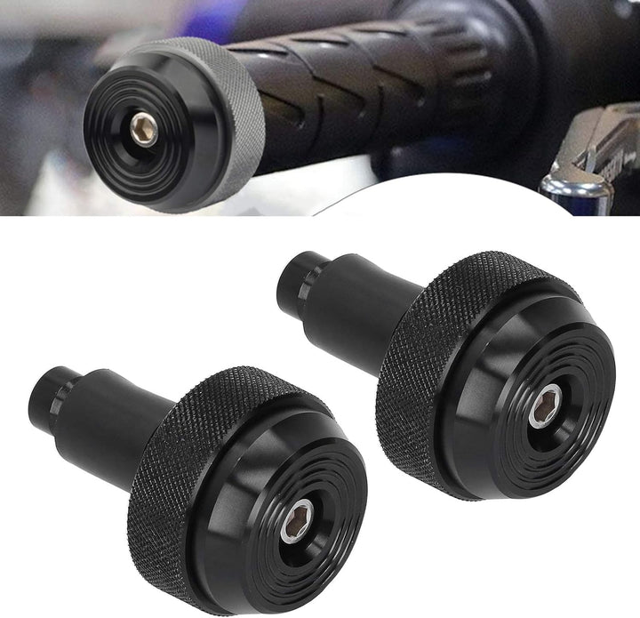 Yctze Lenker Endstopfen Griff Endkappen Motorrad Lenker Endstopfen Drosseldrehzahlregelung Schwarz A