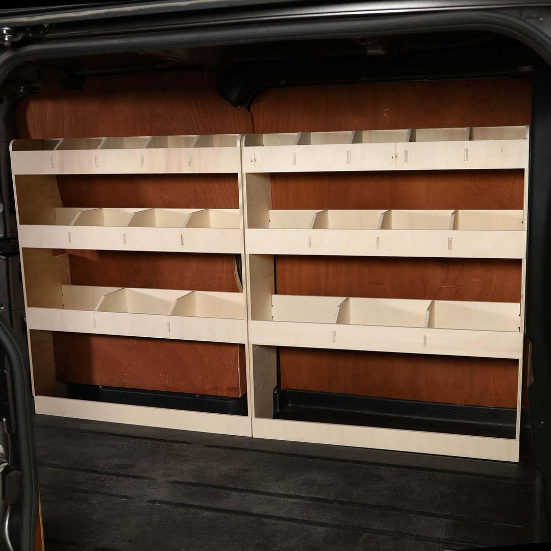 Vanify - Kompatibel mit Opel VIVARO L1 2019+ Fahrzeugeinrichtung Fahrzeugregale, komplette Fahrersei