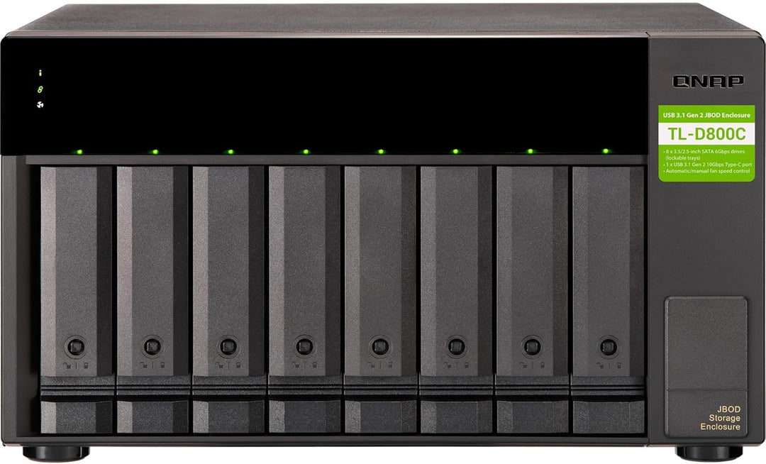Qnap NAS Storage Tower 8BAY/TL-D800C