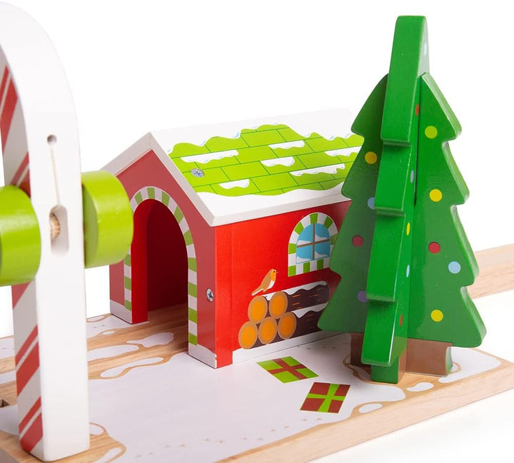 Bigjigs Rail Zuckerstangen-Kran