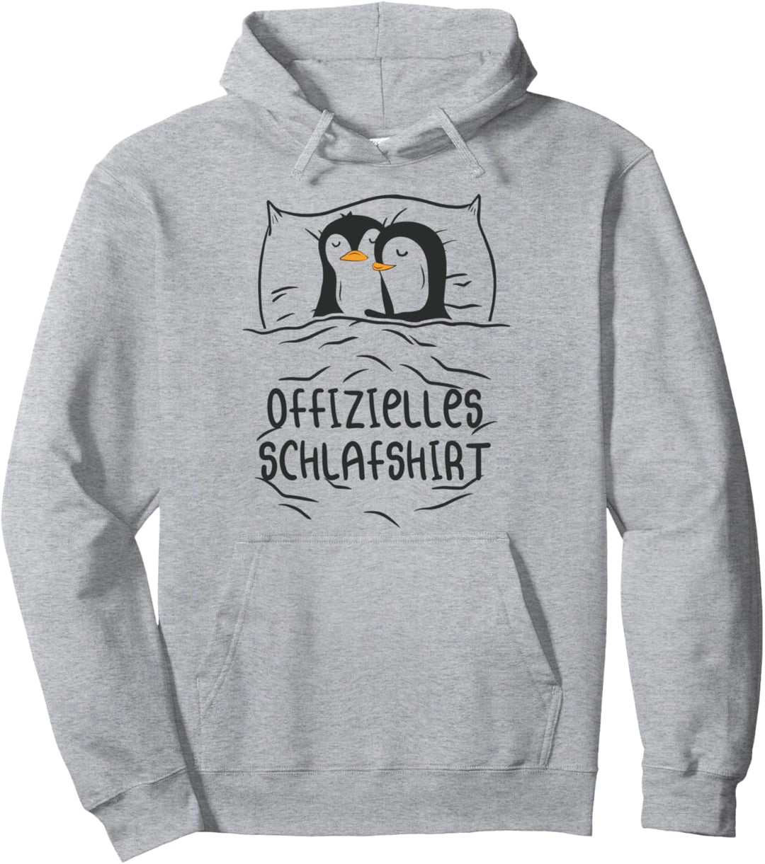 Offizielles Schlafshirt Pinguin Schlafanzug Penguin Geschenk Pullover Hoodie