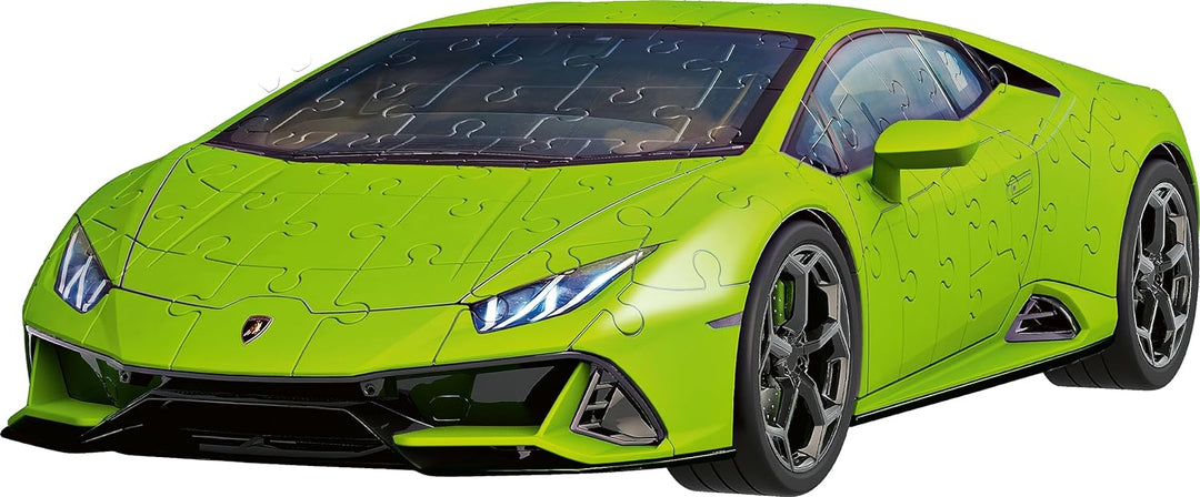Ravensburger 3D Puzzle 11299 Lamborghini Huracán EVO - Verde - 108 Teile - Das berühmte Fahrzeug als