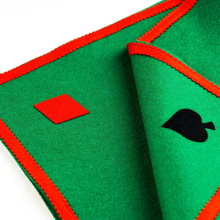 Fournier Fournier - Pokertisch Matte aus Wolle 90 x 90 cm